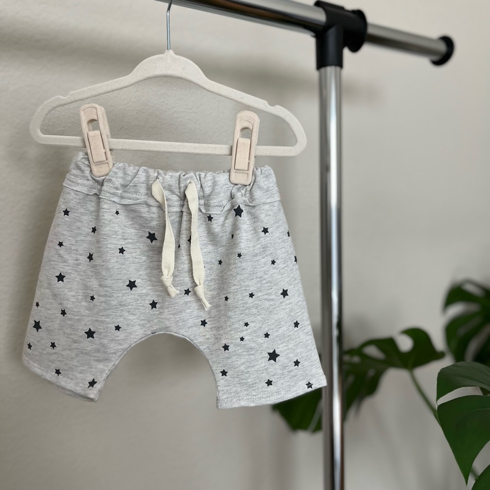 NWT Oh Baby! Cotton Pocket Shorts - Star Pattern